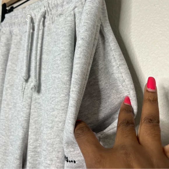 Urban Outfitters iets frans Women Pants Medium Gray High Rise Flare Wide Leg - Picture 12 of 12